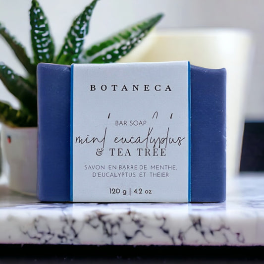 Mint, Eucalyptus + Tea Tree Bar Soap