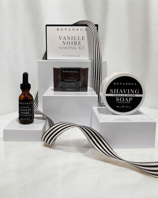 Vanille Noire Shaving Kit