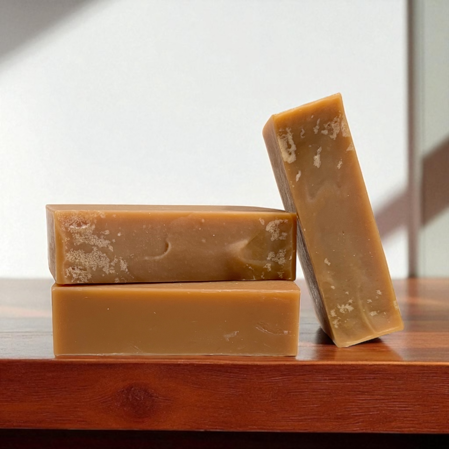 Bergamot + Leather Bar Soap