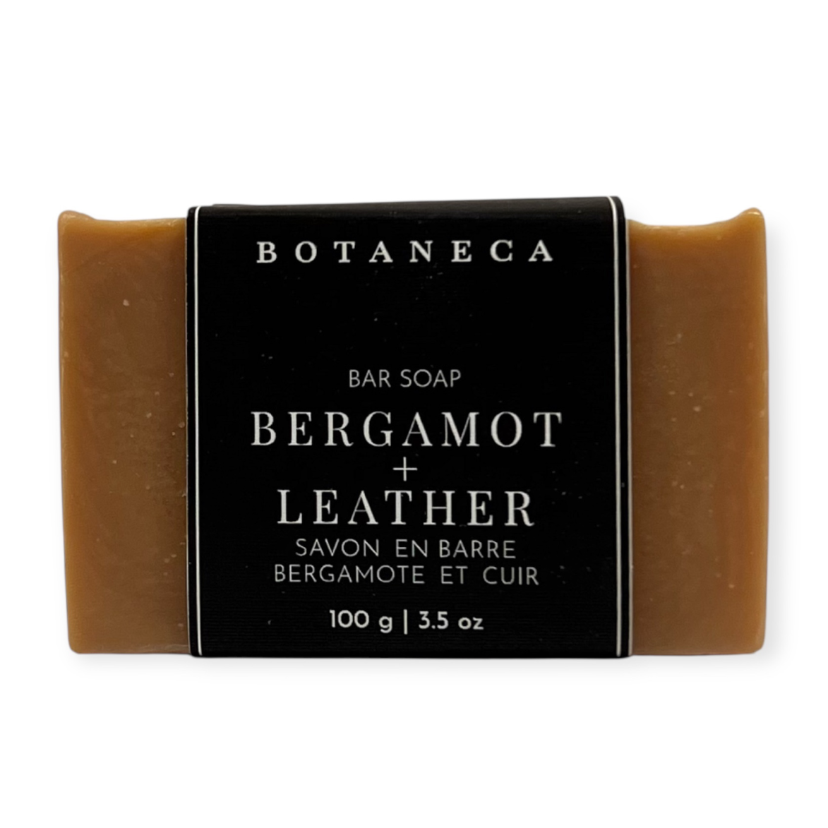 Bergamot + Leather Bar Soap