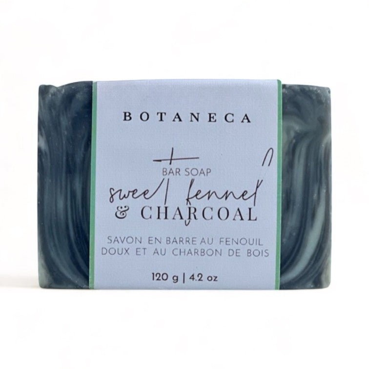 Sweet Fennel + Charcoal Bar Soap