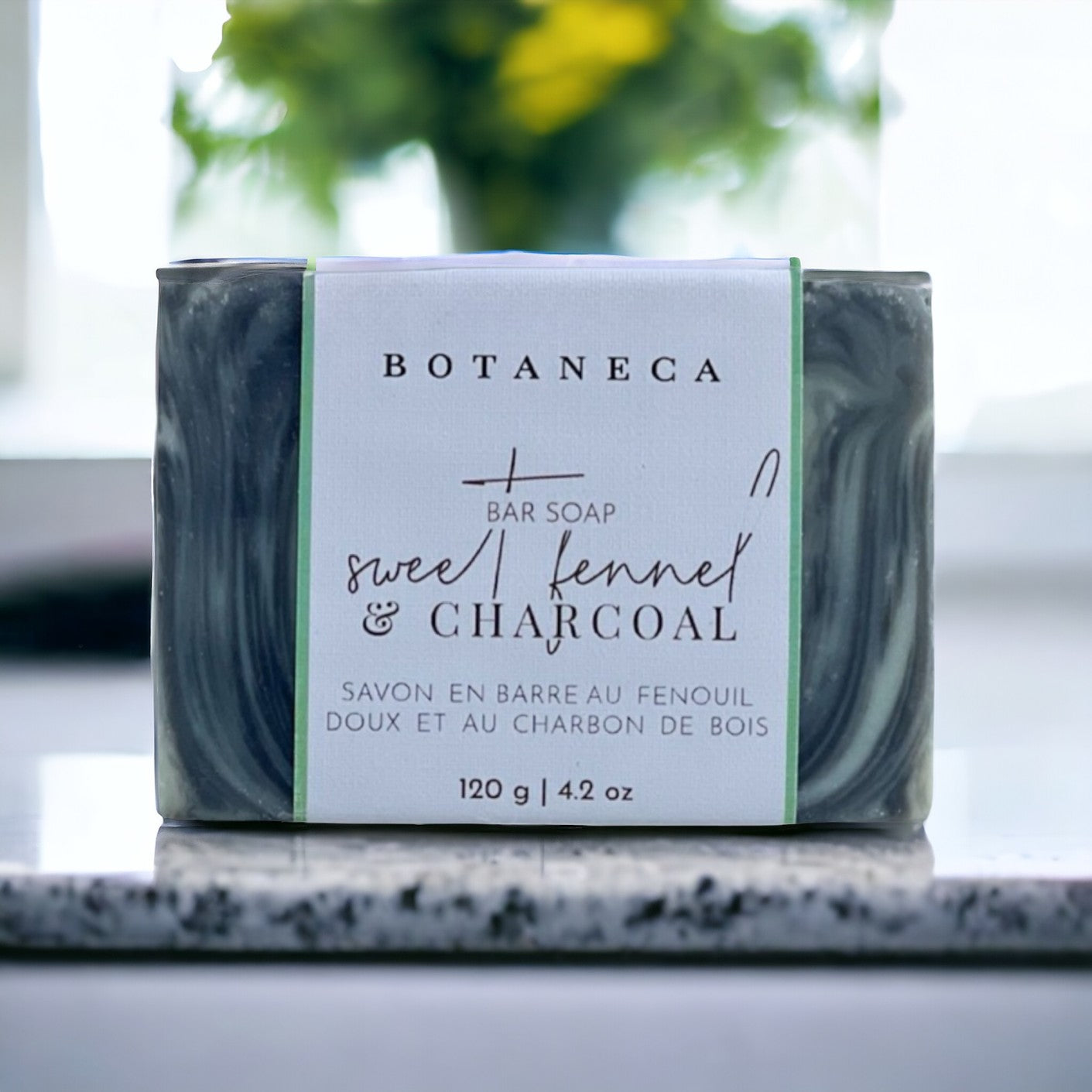 Sweet Fennel + Charcoal Bar Soap