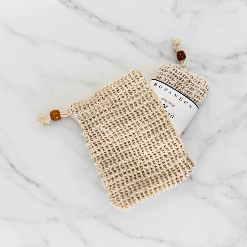 Botaneca Skincare home and accessories collection | shop soap bags and bath accessories