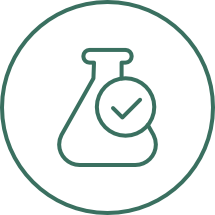 Lab tested skincare icon | Botaneca Skincare
